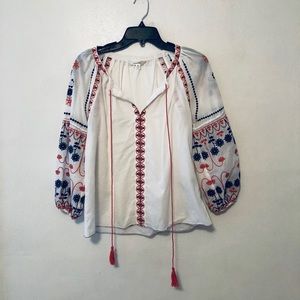 Sophie Max Embroidered Top | Size XS